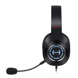 Professional Gaming Headset with Microphone - USB Wired Headphones for PC Gaming