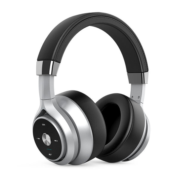 Wireless Bluetooth Headset - Quad-Core Dual Dynamic Drivers with Protein Leather Comfort