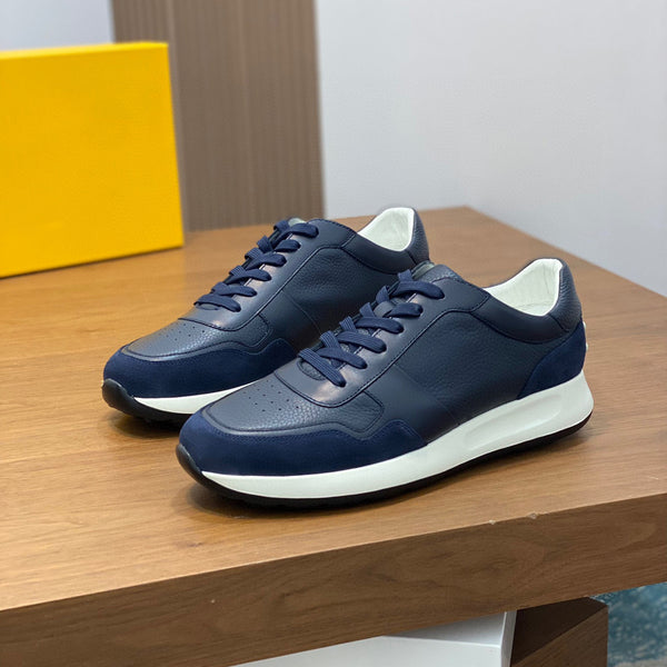 Sophisticated Women's Cowhide Lace-Up Flat Casual Board Shoes - Spring Collection