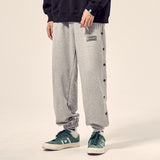 Urban Street Style Cargo Sweatpants - Men's High-Quality Cotton Blend