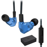 Professional Multi-Driver In-Ear Headphones with Built-in Microphone