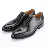 Sophisticated Genuine Leather Oxford Dress Shoes for Men