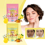 Jaysuing Kojic Acid Turmeric Exfoliating Cleansing Pad Gently Cleanses The Skin And Exfoliates The Skin, Gently Purifying And Soothing The Skin
