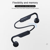 Waterproof Bone Conduction Bluetooth Headphones - Swimming & Running Sports Earbuds