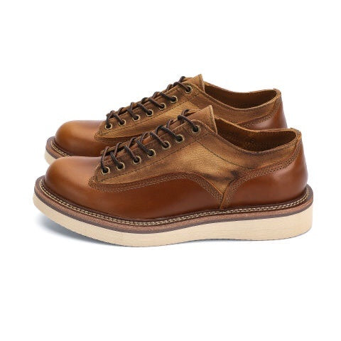 Premium Retro Casual Low-Top Leather Shoes - Thick Sole Breathable All-Match Design
