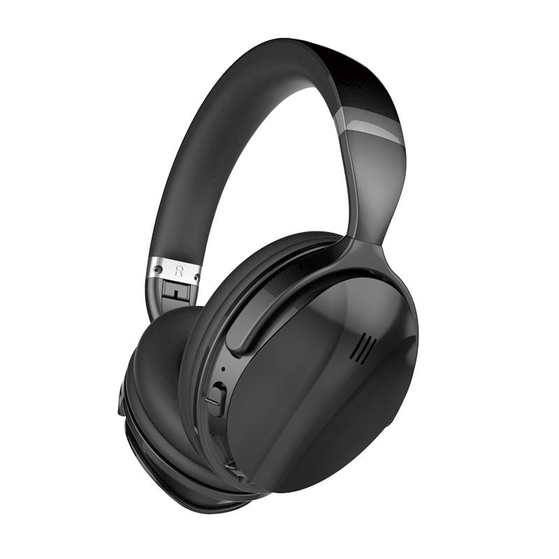 Wireless Bluetooth 5.0 Noise-Cancelling Over-Ear Headset with Microphone