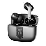 Jerry X08 Digital Display Wireless Bluetooth Earbuds - Fourth Generation Premium Audio