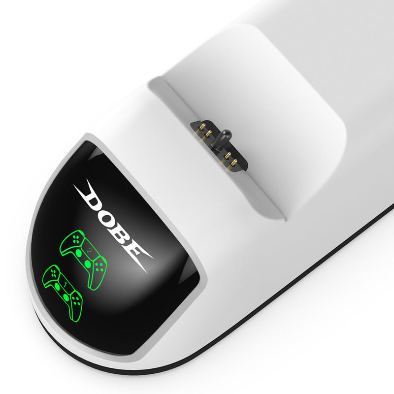 Smart LED Gaming Controller Charger with Breathing Light Indicator
