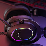 Professional Gaming Headset with Crystal Clear Microphone - Wired Audio Excellence