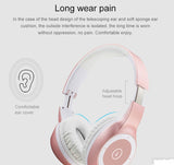 Wireless Bluetooth Headphones T8 - HIFI Sports Headset with MP3 Card Support