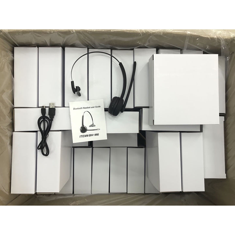 Professional Bluetooth Wireless Headset with Microphone - 13 Hour Battery Life