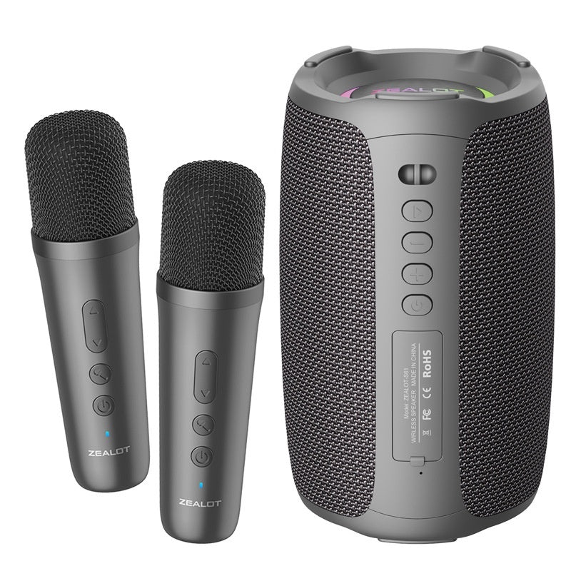 Wireless Karaoke Bluetooth Speaker with Microphone - 20W Portable Audio System