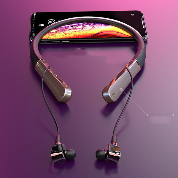 Ultra-Long 30H Battery Bluetooth Sports Earphones with 8GB Memory