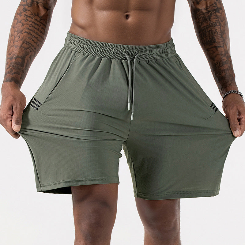 Men's Ice Silk Quick-drying Shorts Nylon Breathable Couple