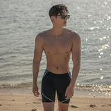 Quick-Dry Nylon Swimming Trunks for Men - Professional Water Sports Swimwear