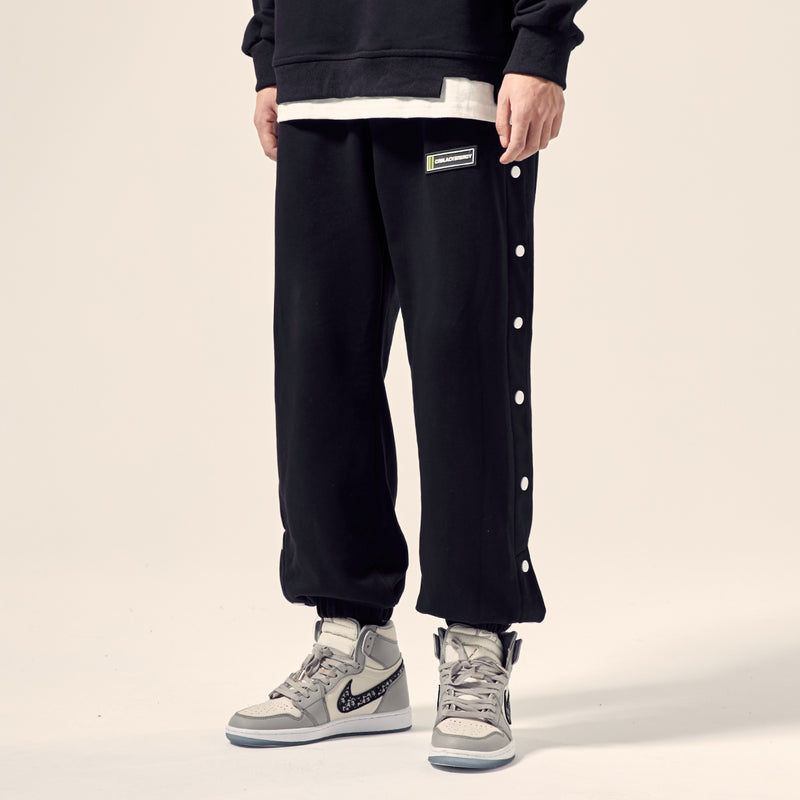 Urban Street Style Cargo Sweatpants - Men's High-Quality Cotton Blend