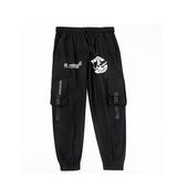 Stylish Cotton Cargo Pants - Loose Fit Youth Overalls with Multiple Pockets