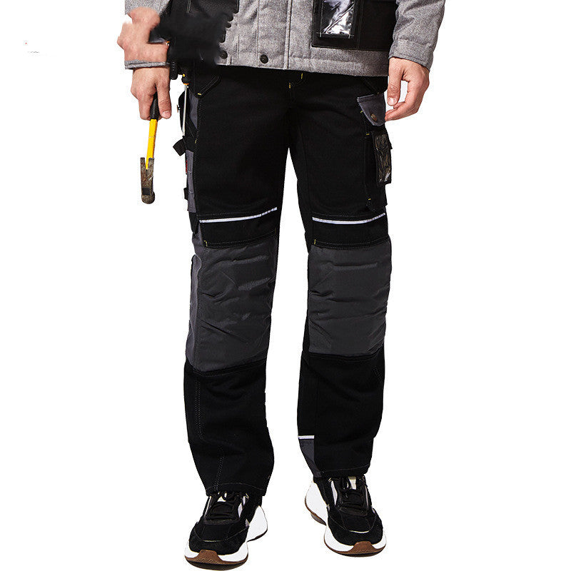 Professional Winter Electrician Overalls - Heavy-Duty Cotton Workwear