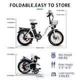 DRVETION CT20 Electric Bicycle - 750W Motor, 45KM/H Speed, Samsung Battery