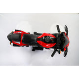 Premium 12V Electric Motorcycle for Kids - Safe Ride-On Toy with Training Wheels & LED Lights