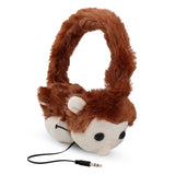 Kids Animal Cartoon Headphones - Volume Limited Safe Audio for Children