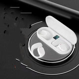 Wireless Bluetooth Earbuds with Digital Display - 12H Battery Life & Noise Cancellation