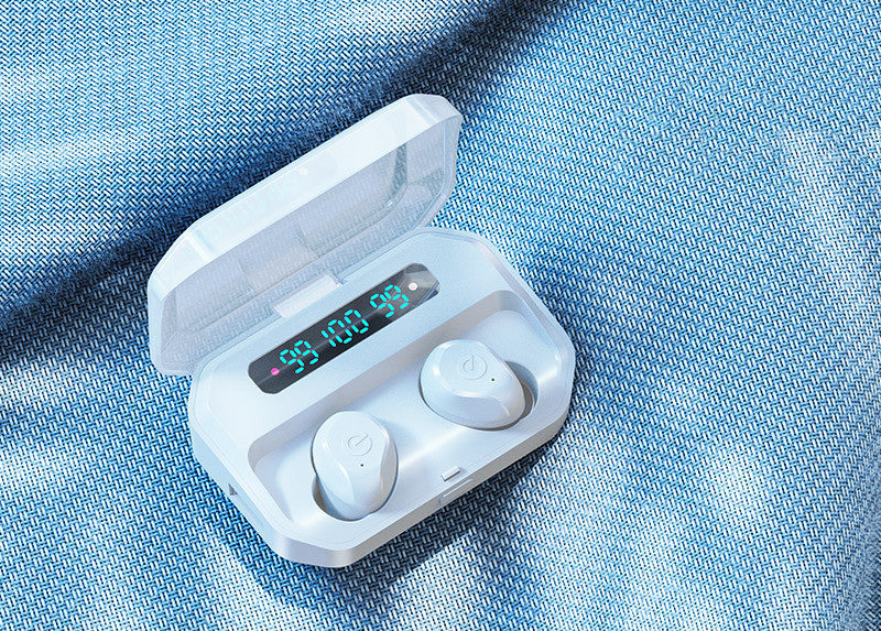 Wireless Bluetooth Earbuds - Invisible Mini Sports Running Headphones with 20m Range
