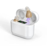 Advanced Digital Hearing Amplifier - Rechargeable Sound Collector with 12+ Hour Battery