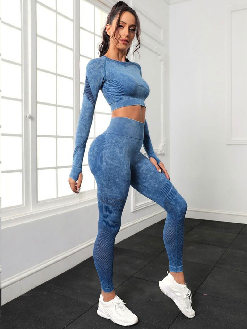 5-Pack Premium High-Waisted Active Yoga Leggings - Seamless Performance Wear