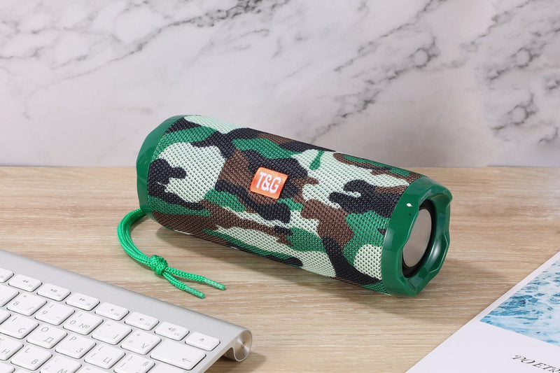 Wireless Bluetooth Speaker with Card Holder - Portable Creative Design 10W Audio