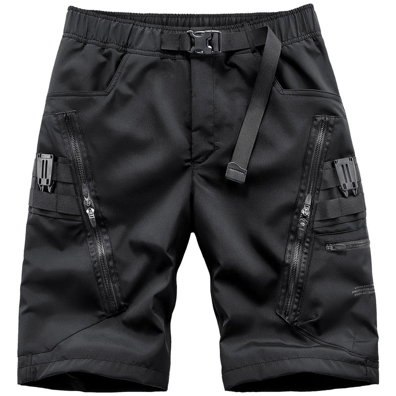 Casual Multi-Pocket Sports Shorts - Loose Fit Men's Fashion Shorts