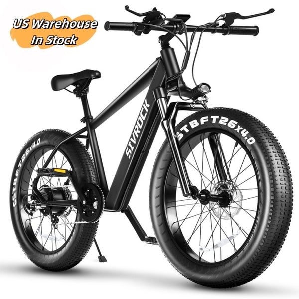 1000W Fat Tire Electric Mountain Bike - 26" Professional E-Bike with 48V Battery