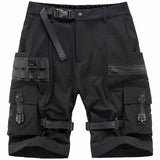 Athletic Quick-Dry Black Shorts - Lightweight Summer Sports Shorts for Men