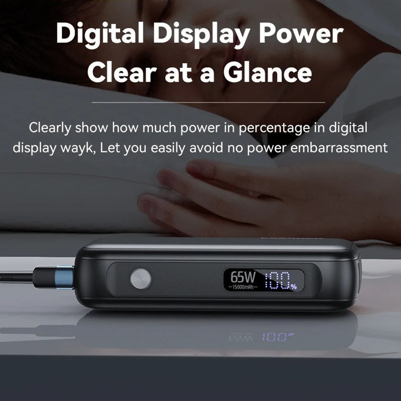 15000mAh Large Capacity Digital Display Mobile Power Supply