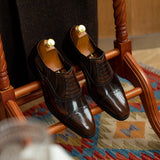 Premium Gentleman's Cowhide Formal Business Shoes - Professional Commuting Footwear