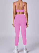 Premium High-Waist Seamless Yoga Leggings - 360° Comfort Fit