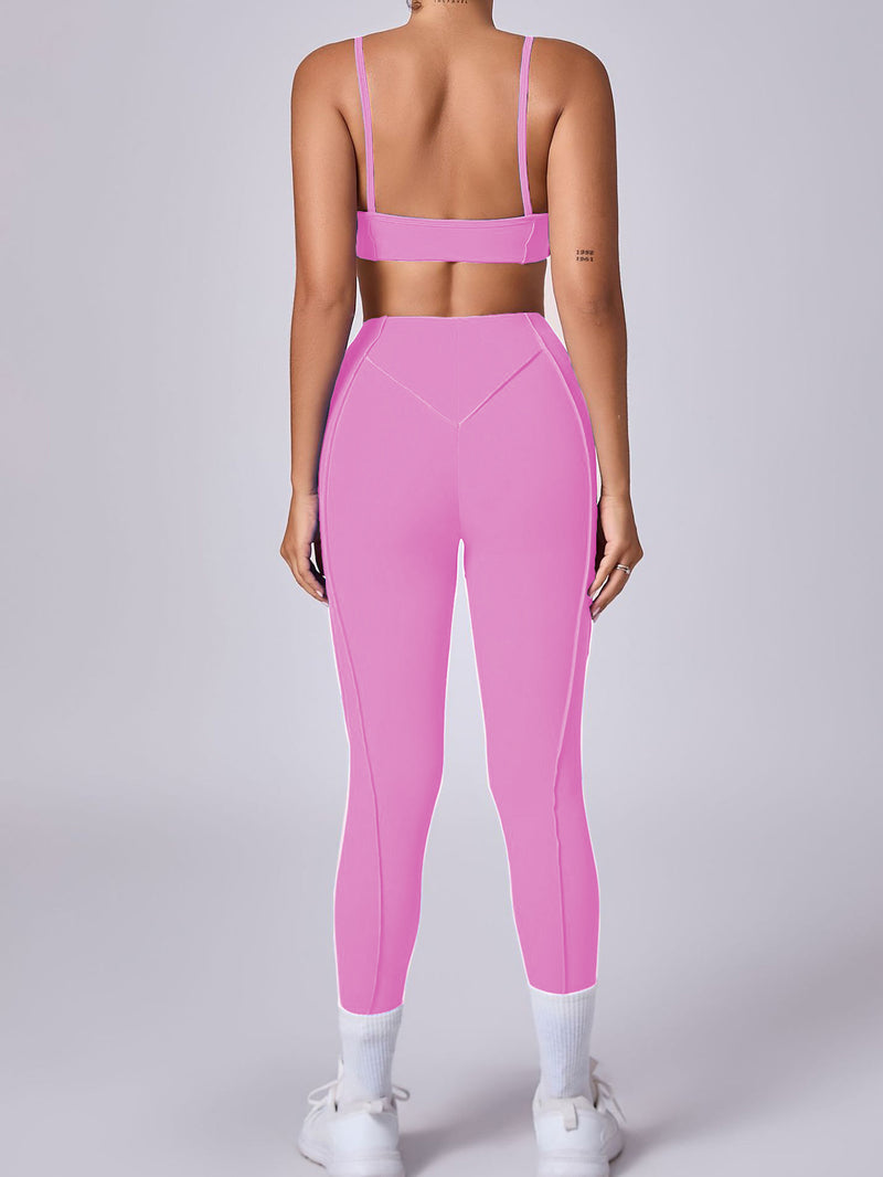 Premium High-Waist Seamless Yoga Leggings - 360° Comfort Fit