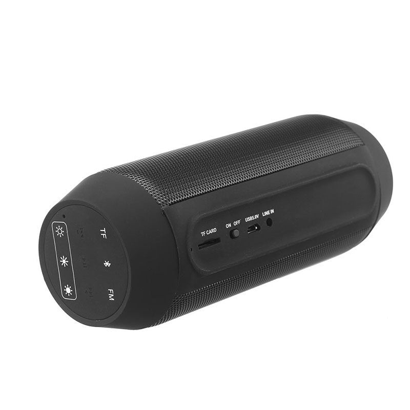 Wireless Bluetooth Speaker with Extra Bass & LED Lights - Portable Audio System