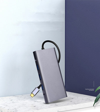 10-in-1 MacBook USB-C Hub with PD Power Delivery - Universal Docking Station