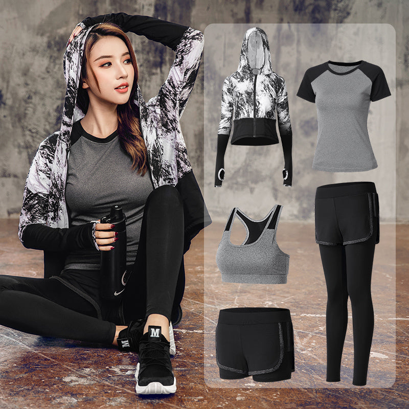 Premium Women's Gym Workout Set - Athletic Training Suit