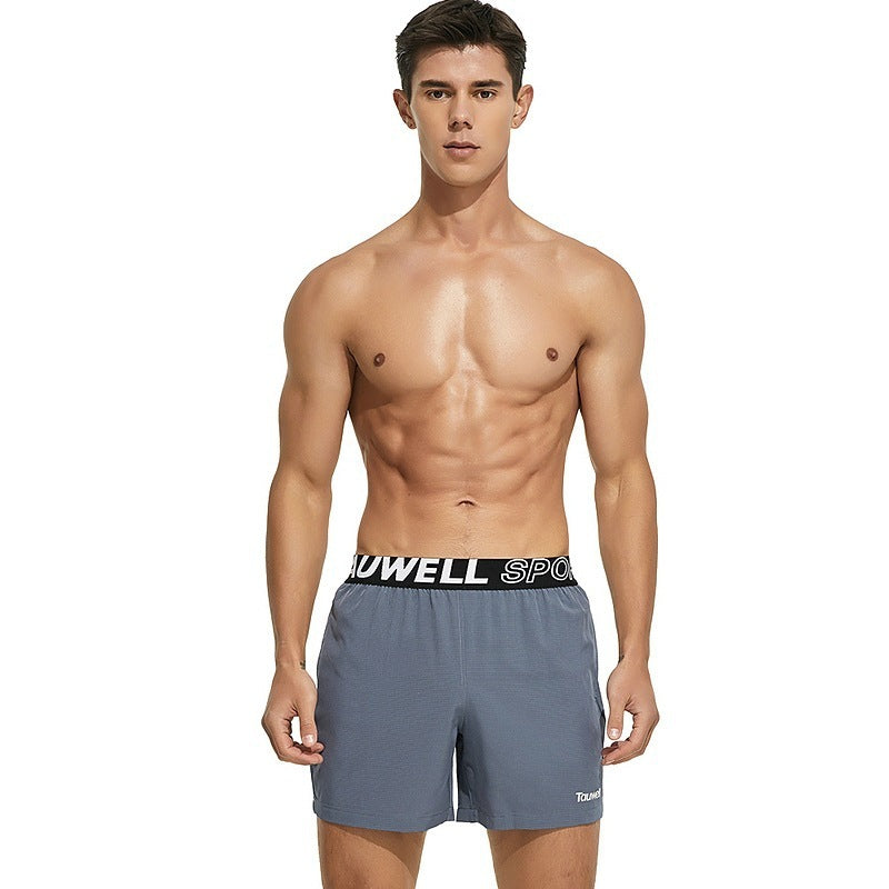 Lightweight Nylon Sports Shorts for Men - Casual Athletic Wear