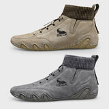 Premium Men's Winter Fleece Casual Shoes - Soft Bottom All-Match Warm Footwear