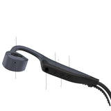 Advanced K7 Bone Conduction Wireless Headphones - Waterproof Bluetooth 5.0 Sports Earphones with Built-in Memory