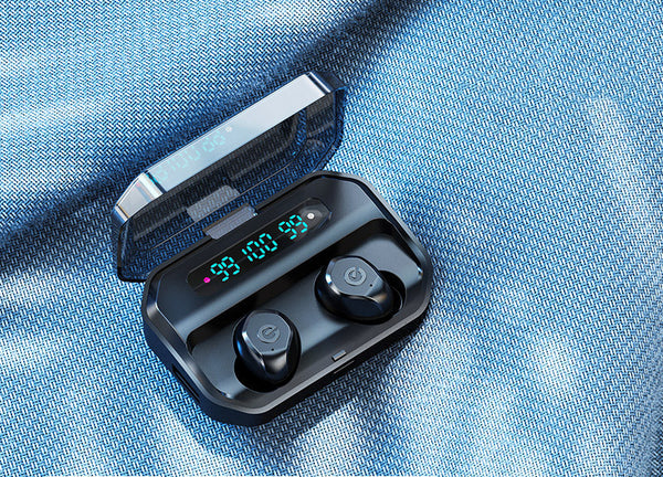 Wireless Bluetooth Earbuds - Invisible Mini Sports Running Headphones with 20m Range