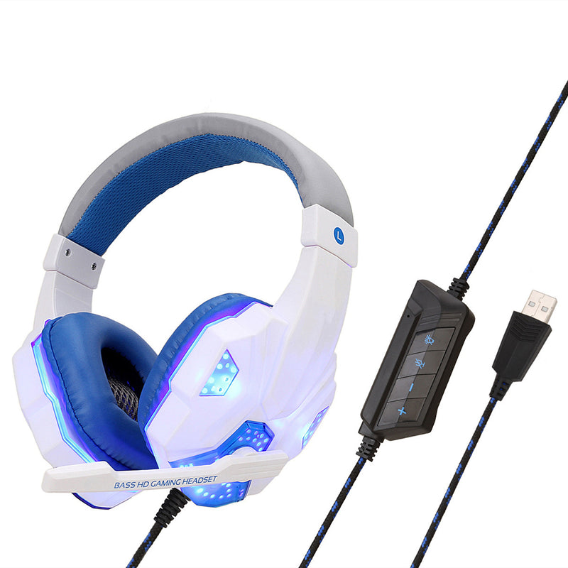 Elite RGB Gaming Headset - Professional Wired Headphones with Microphone for PC, PS4 & Mobile Gaming