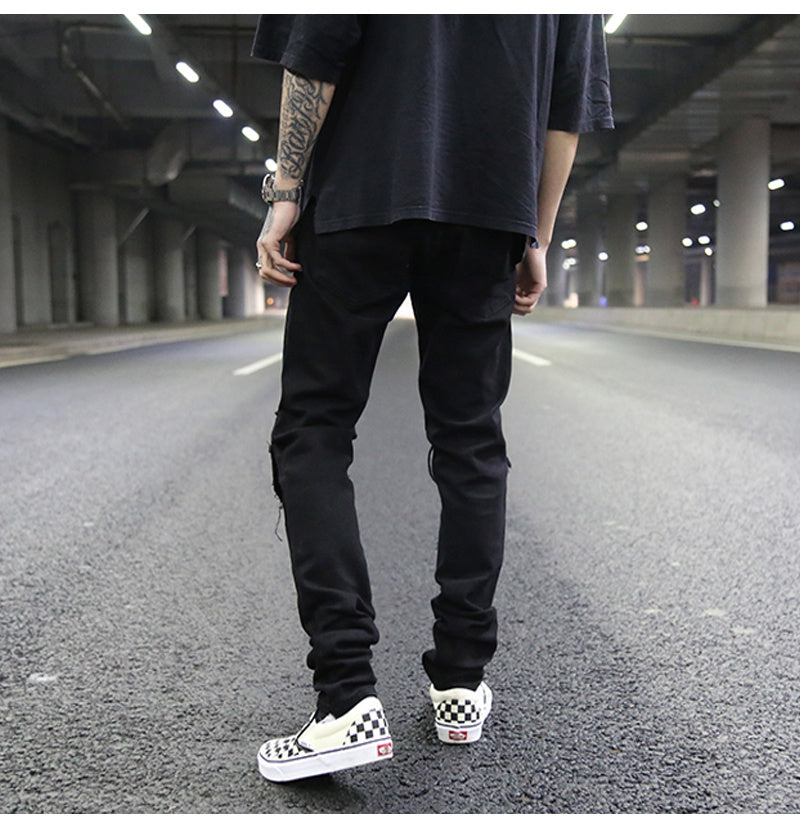 Professional Tactical Cargo Jeans - Multi-Pocket Cotton Work Pants for Men