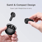 Wireless Bluetooth 5.3 Earbuds - Semi-In-Ear True Wireless Headphones with 7H Battery Life