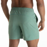 Men's Exercise Mesh Stitching Casual Quick-drying Shorts