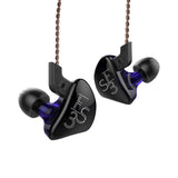 KZ ES3 Professional In-Ear Headphones - HiFi Wired Earbuds with Microphone