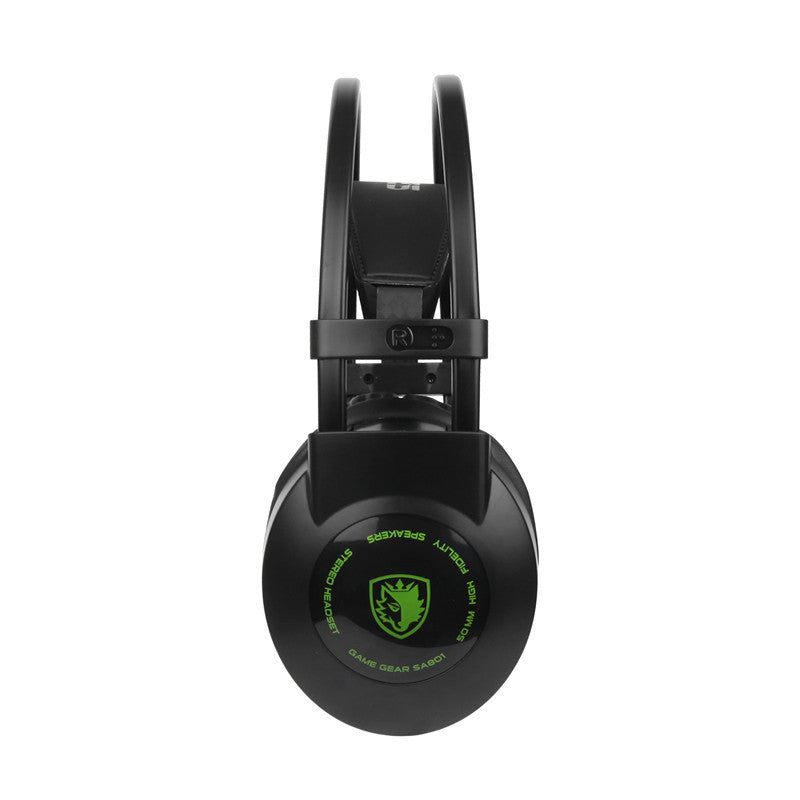 Professional Gaming Headset with Microphone - USB Wired Computer Headphones